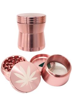 Comprar GRINDER CLOCK LEAF CANNABIS 56MM
