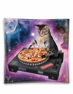 Comprar CENICERO CRISTAL GATO DJ V SYNDICATE