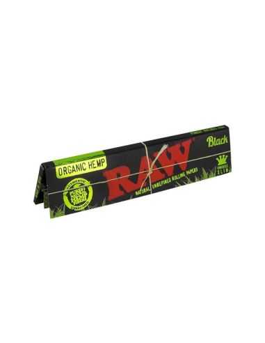 Comprar PAPEL RAW BLACK ORGANIC KING SIZE RAW PAPERS