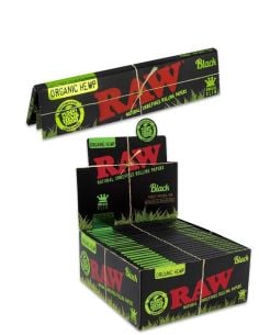 Comprar PAPEL RAW BLACK ORGANIC KING SIZE RAW PAPERS