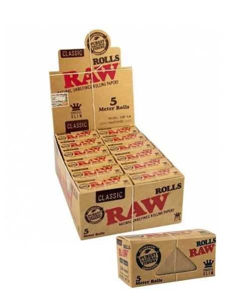 Comprar ROLLO RAW 5M CLASSIC KS SLIM RAW PAPERS