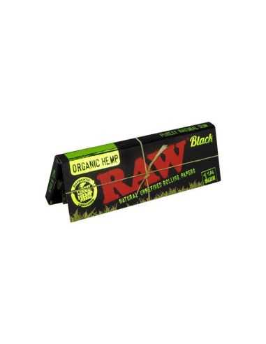 Comprar PAPEL RAW BLACK ORGANIC 1 1/4 RAW PAPERS
