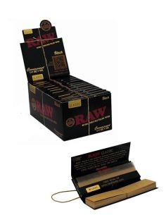 Comprar RAW BLACK CONNOISSEUR+TIPS 1 1/4 RAW PAPERS
