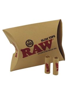 Comprar TIPS PRE-ENROLLADOS RAW SLIM 20UDS RAW PAPERS