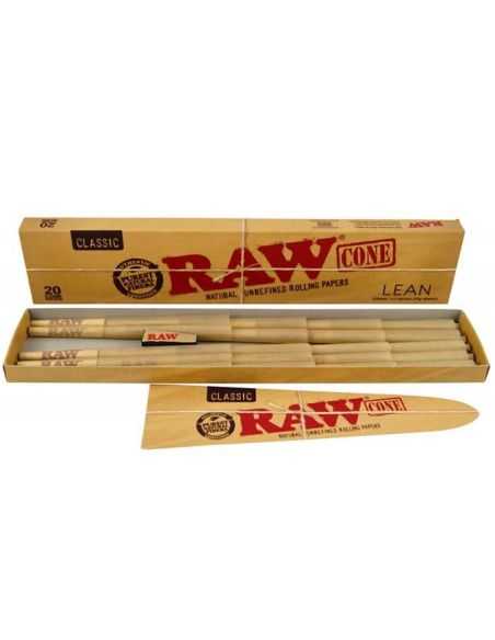 Comprar RAW CONE LEAN 20 RAW PAPERS