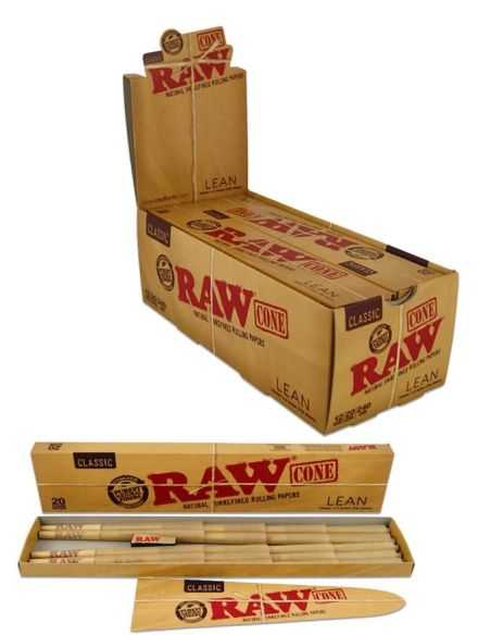 Comprar RAW CONE LEAN 20 RAW PAPERS