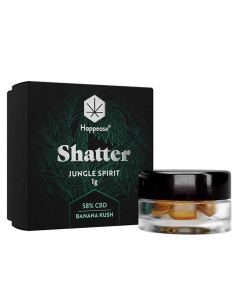 Comprar SHATTER CBD 58% JUNGLE SPIRIT HAPPEASE