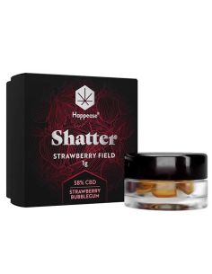 Comprar SHATTER CBD 58% STRAWBERRY FIELD HAPPEASE