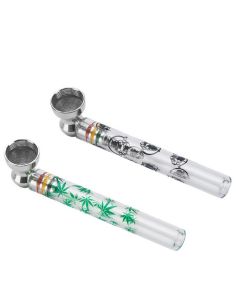 Comprar PIPA CRISTAL-METAL COSMOS&LEAF CHAMP-HIGH