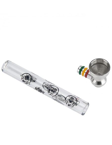 Comprar PIPA CRISTAL-METAL COSMOS&LEAF CHAMP-HIGH