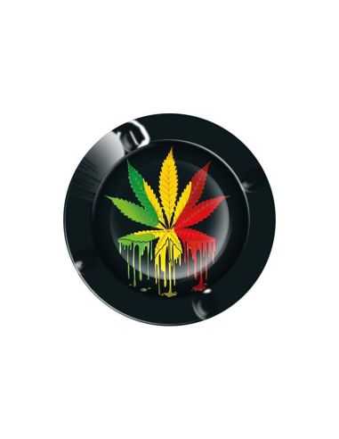 Comprar CENICERO METAL MELTING LEAF