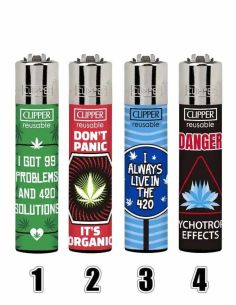 COLECCION CLIPPER WEED WARNING CLIPPER