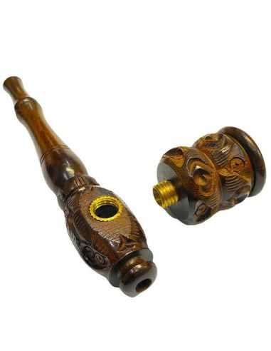 Comprar PIPA MAORI TALLADA A MANO 10CM