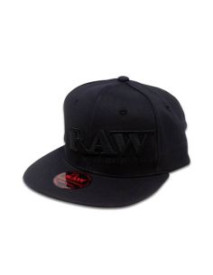 Comprar GORRA RAW BLACK ON BLACK PLANA RAW PAPERS