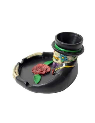 Comprar CENICERO SMOKING MEXICAN SKULL