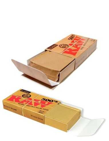 Comprar RAW 500 CLASSIC 1 1/4 RAW PAPERS
