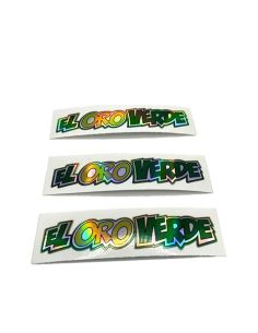 Comprar PEGATINAS EL ORO VERDE 3X1 EL ORO VERDE