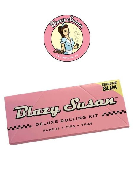 Blazy Susan Deluxe Rolling Kit  Slow Burn Purple Papers - Pulsar – Pulsar  Vaporizers