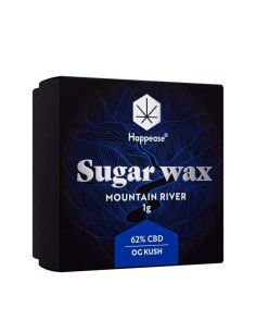 Comprar EXTRACTO CBD SUGAR WAX 62% MOUNTAIN RIVER HAPPEASE