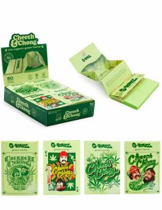 Comprar SET 3X1 1 1/4 ORGANIC GREEN CHEECH&CHONG G-ROLLZ