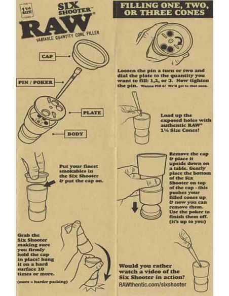 Comprar RAW SIX SHOOTER LEAN SIZE RAW PAPERS Comprar RAW SIX SHOOTER LEAN SIZE RAW PAPERS