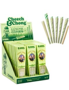 Comprar 6 CONOS KS ORGANIC HEMP GREEN CHEECH&CHONG G-ROLLZ