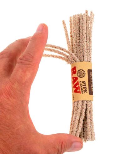 RAW PIPE CLEANERS SOFT HEMP