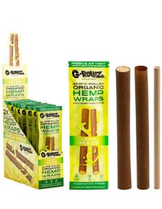 Comprar PRE-ROLLED HEMP BLUNT FILTRO MAIZ LEMON HAZE G-ROLLZ