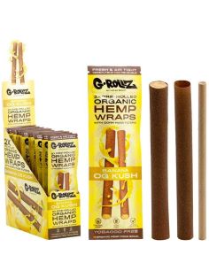 Comprar PRE-ROLLED HEMP BLUNT FILTRO MAIZ BANANA OG KUSH G-ROLLZ