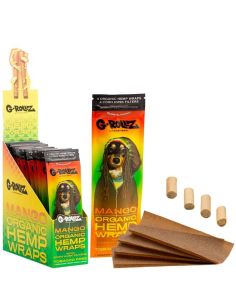 Comprar ORGANIC HEMP BLUNT FILTRO MAIZ MANGO REGGAE G-ROLLZ