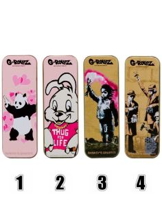 Comprar CAJITA METAL BANKSY'S GRAFFITI G-ROLLZ