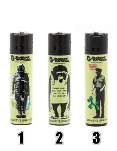 Comprar COLECCION MECHEROS BANKSY'S 5 G-ROLLZ