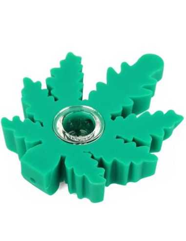 Comprar PIPA SILICONA WEED LEAF