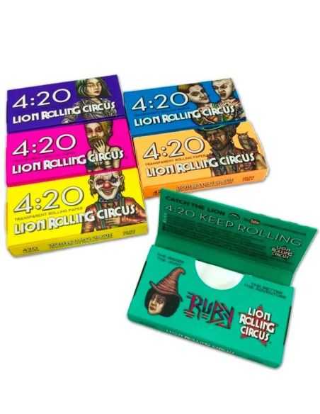 Comprar PAPEL TRANSPARENTE 1 1/4 LION ROLLING LION CIRCUS