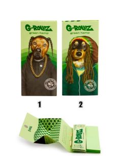 Comprar SET 3X1 ORGANIC GREEN HEMP REGGAE RAP G-ROLLZ