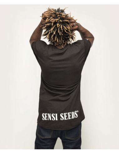 Comprar URBAN LONG TEE BLACK SENSI SEEDS