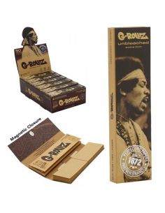 Comprar G ROLLZ PAPEL KING SIZE JIMI HENDRIX BRONW 50 + 50 TIPS G-ROLLZ