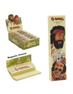 Comprar G-ROLLZ CHEECH & CHONG(TM) VINTAGE FACES ORGANIC HEMP 50 KS PAPERS + 50 TIPS G-ROLLZ