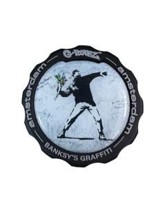 Comprar G-ROLLZ BANKSY GRAFFITI FLOWER THROWER 4PART GRINDER 42MM G-ROLLZ