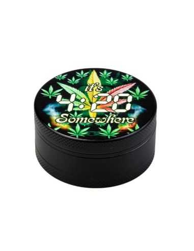 Comprar GRINDER METAL 3 PARTES 420 ATOMIC
