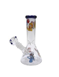 Comprar BONG CRISTAL BLUE ICE RICKY & MORTY 21 CM