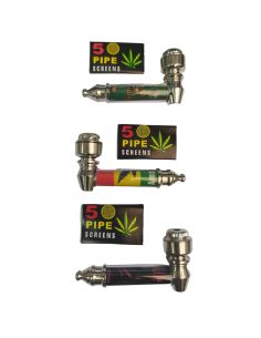 Comprar PIPA METALICA 6,5 CM CON TAPA