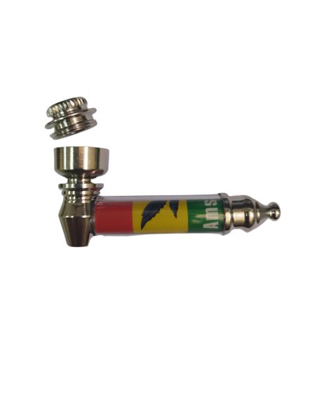 Comprar PIPA METALICA 6,5 CM CON TAPA