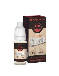 Comprar CBD E-LIQUID 5% SOUR DIESEL PLANT OF LIFE