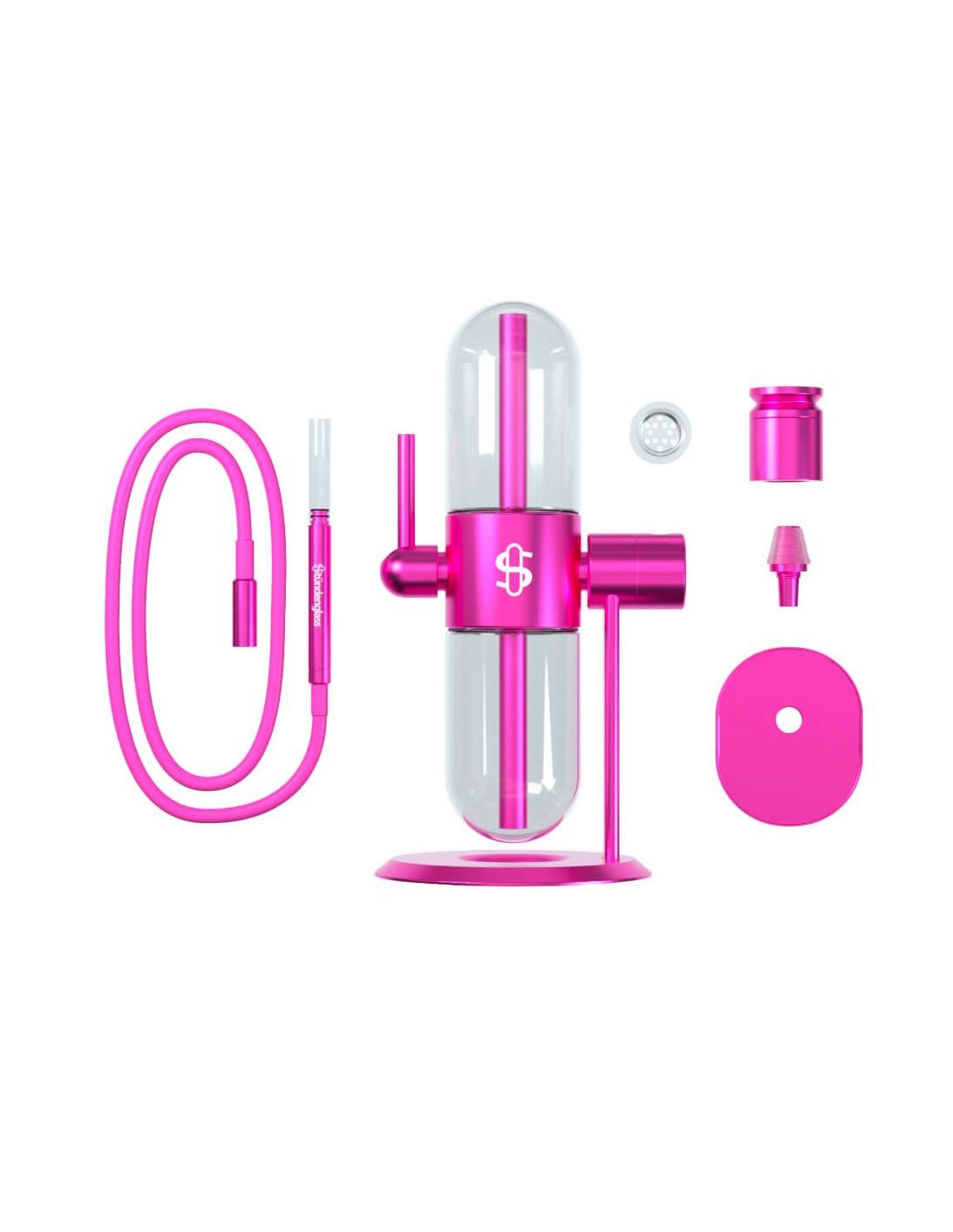STÜNDENGLASS GRAVITY INFUSER 360 BONG VAPORIZER ROSA