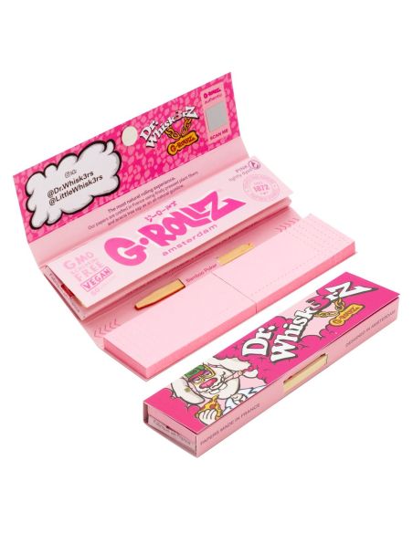 Comprar DR.WHISKERZ 50 PAPELES + TIPS ROSAS G-ROLLZ