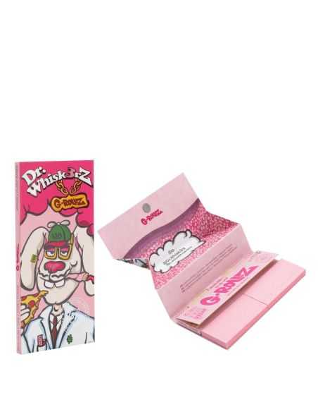 Comprar DR.WHISKERZ 3X1 BANDEJA Y 50 PAPELES + TIPS ROSAS G-ROLLZ