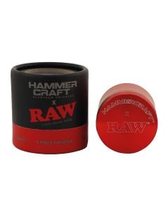 Comprar RAW GRINDER X HAMMERCRAFT ROJO Y NEGRO 4 PARTES RAW PAPERS