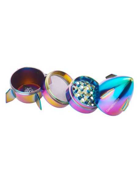 Comprar GRINDER 4 PARTES MINI SPACESHIP RAINBOW CHAMP-HIGH