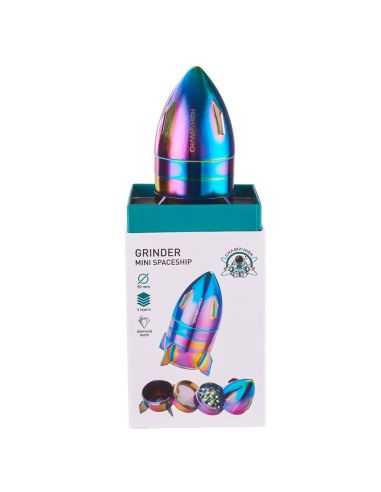 Comprar GRINDER 4 PARTES MINI SPACESHIP RAINBOW CHAMP-HIGH